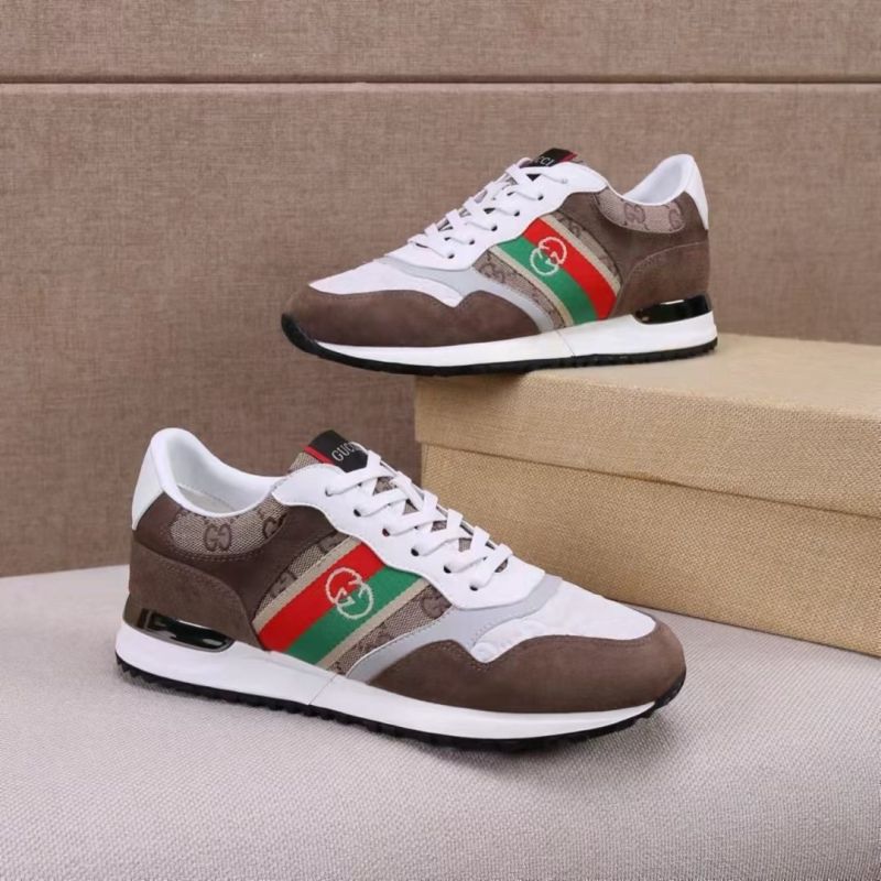 AAAA Replik Gucci Männer Mode Nähte Turnschuhe