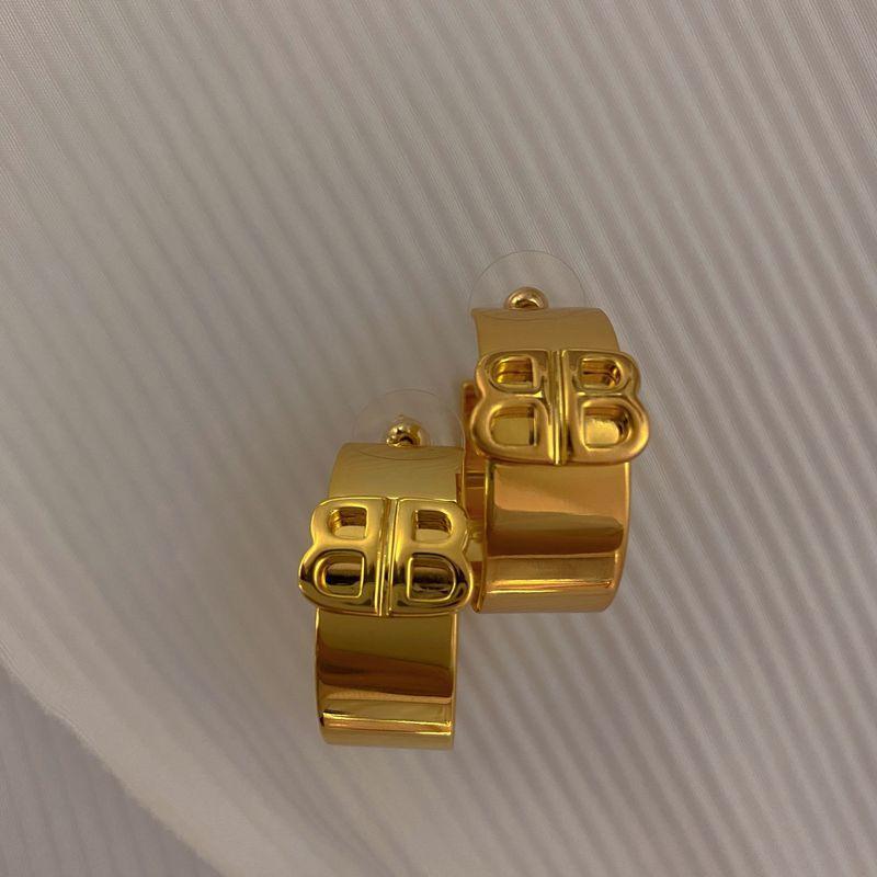 Replica Designer Balenciaga Letter Earrings