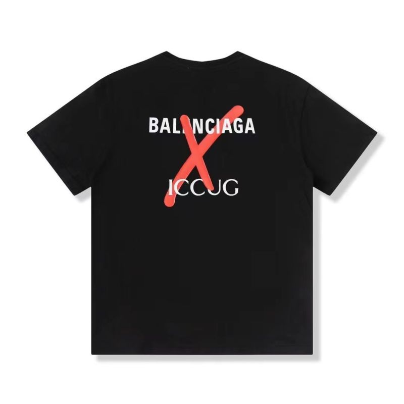 Replica Designer Balenciaga Short-Sleeved T-Shirt