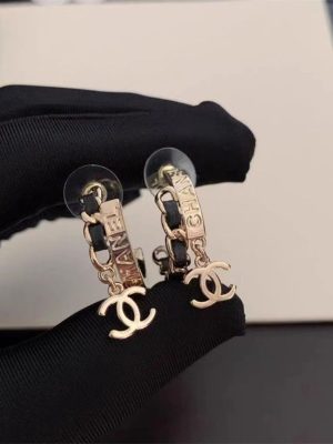 Replica Designer Chanel Fashion Alphabet Earrings