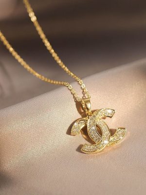 Replica Designer Chanel Fashion Rhinestone Necklace