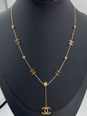 Replica Designer Chanel Fashion Titanium Steel Necklace