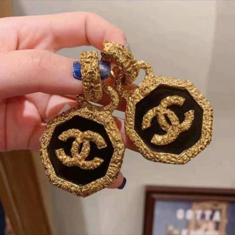 Replica Designer Chanel Vintage Earrings