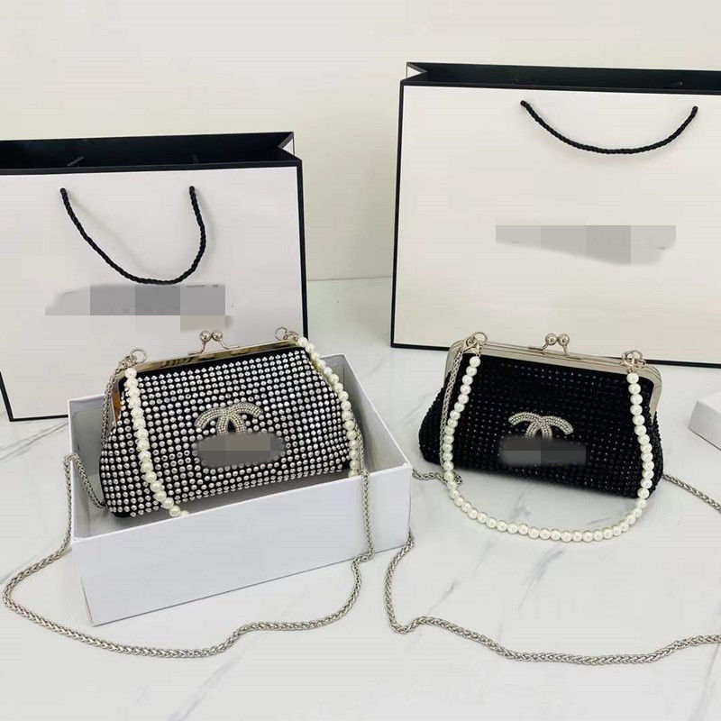 Replica Designer Chanel Women All-Match Rhinestone Bag