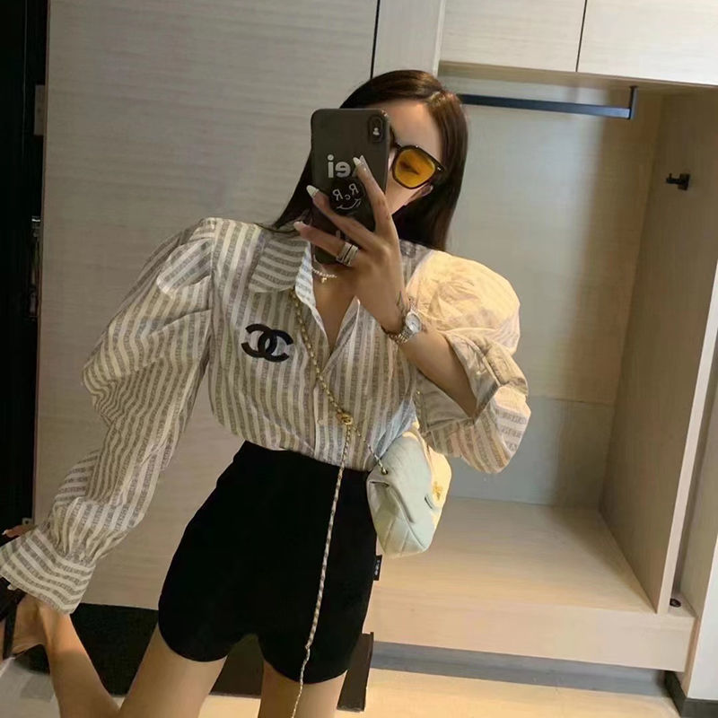 Replica Designer Chanel Women Casual Long-Sleeve Shirt