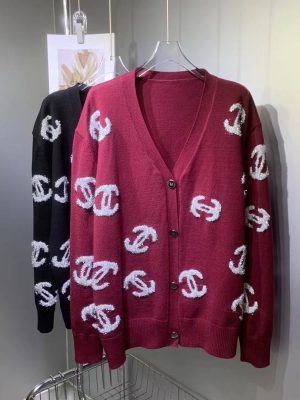 Replica Designer Chanel Women Chic Knit Cardigan