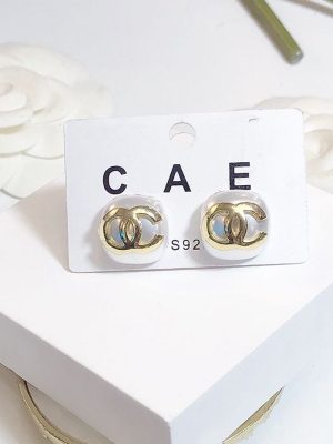 Replica Designer Chanel Women Fashion Pearl Letter Earrings
