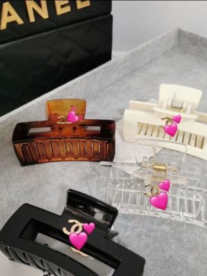 Replica Designer Chanel Women Fashion Solid Color Hairpin