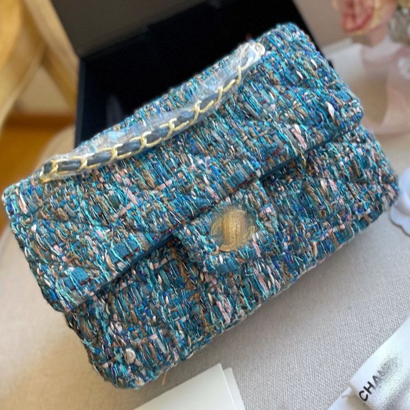 Replica Designer Chanel Women Fashion Woven Chain Bag