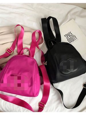 Replica Designer Chanel Women Nylon Large Capacity Backpack