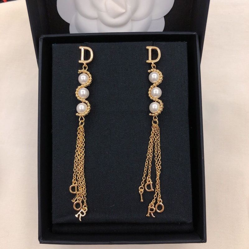 Replica Designer Dior Fashion Tassel Earrings