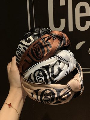 Replica Designer Dior Knotted Headband wear