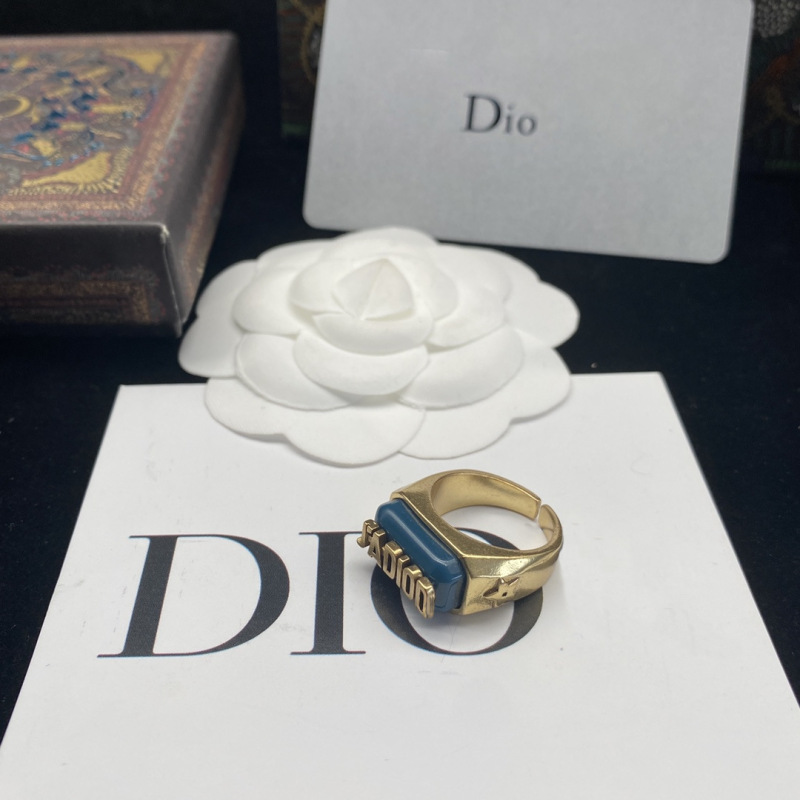 Replica Designer Dior Vintage Metal Open Ring