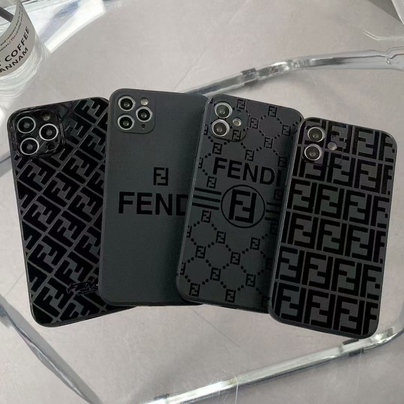 Replica Designer FENDI Silicone For Apple Mobile Phone Case
