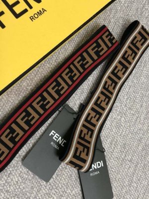 Replica Designer Fendi Sweat-Absorbing Hairband