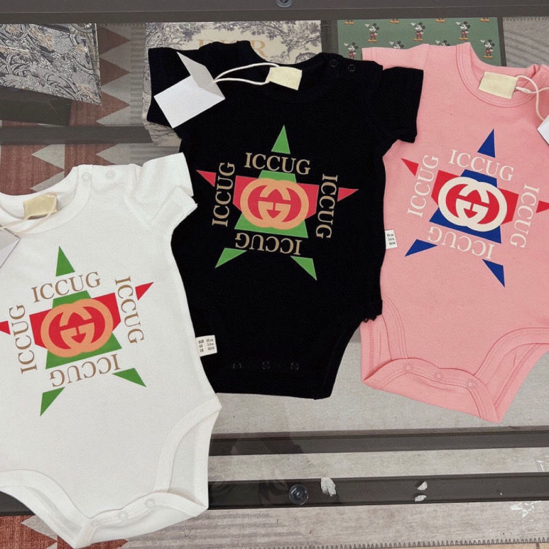 Réplica de Diseñador Gucci Bebé Body de dibujos animados