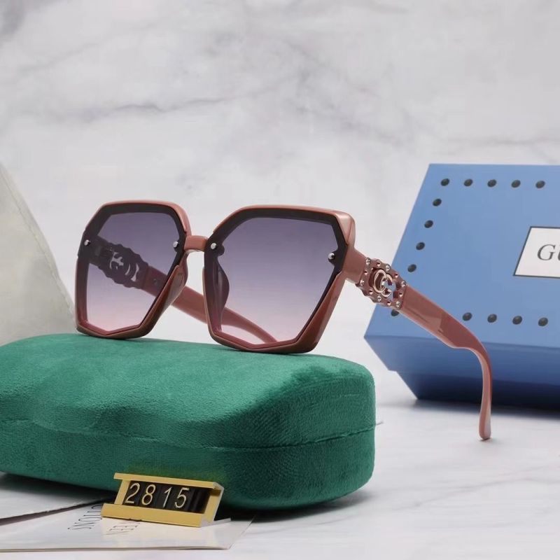 Replica Designer Gucci Fashion Rhinestone Large Frame Sunglasses
