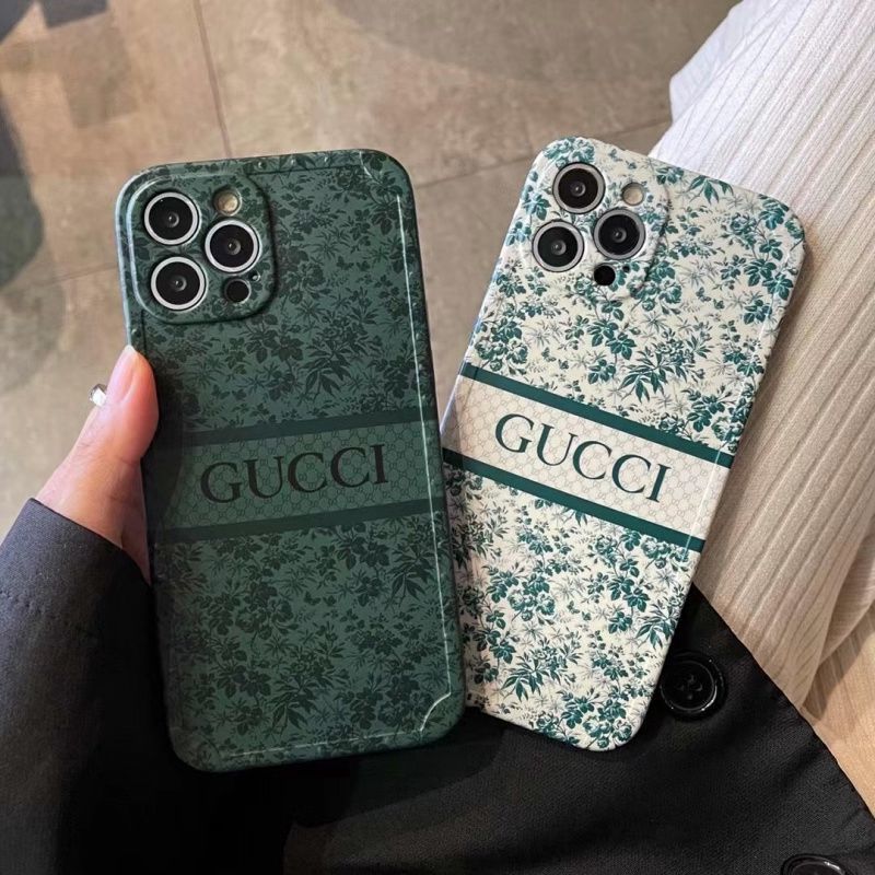 Replica Designer Gucci Flower Apple Iphone13promax Mobile Phone Case