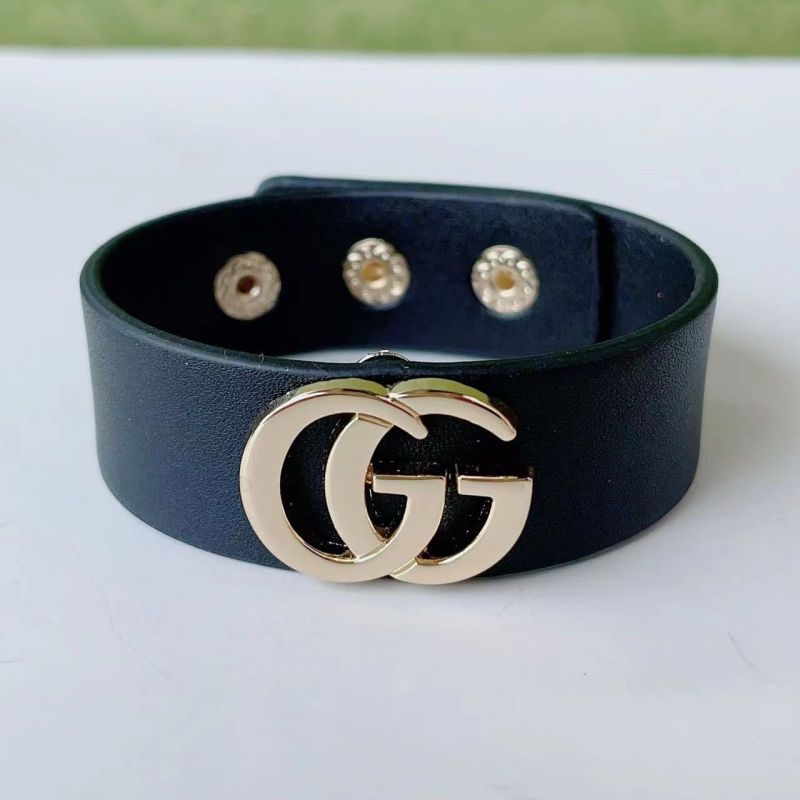 Replica Designer Gucci Leather Bracelet