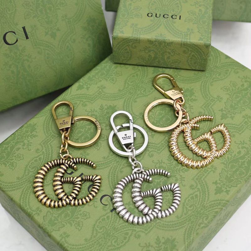 Replica Designer Gucci Letter Pendant Key Chain