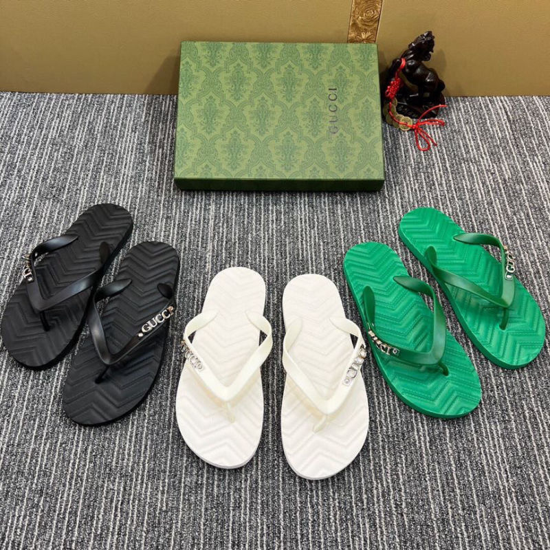 Replica Designer Gucci Men Fashion Trend Leisure Non-Slip Slippers
