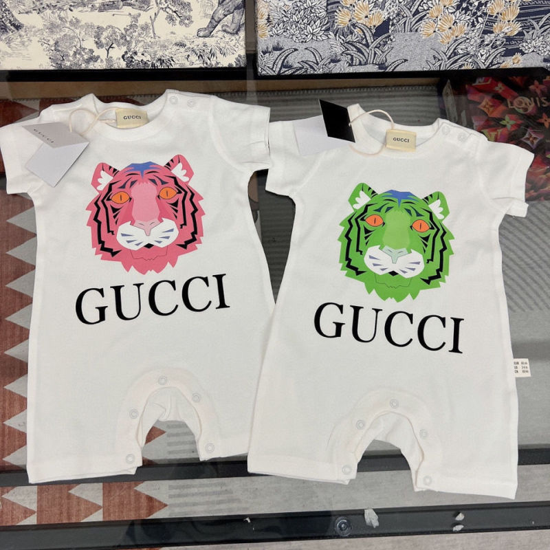 Replica Designer Gucci Newborn Baby Romper Jumpsuit