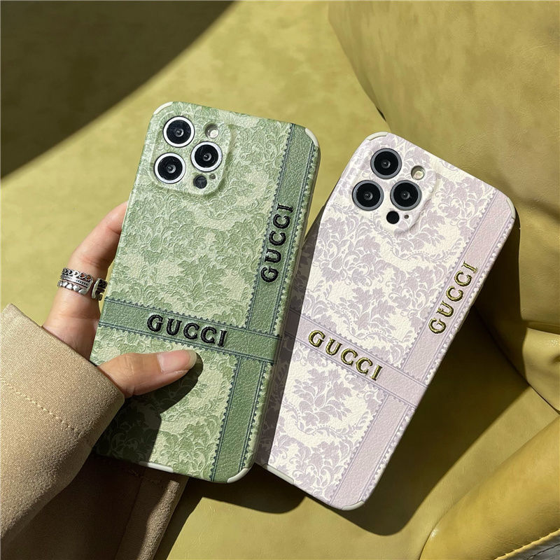 Replica Designer Gucci Stitching Old Flower Apple IPhone Phone Case