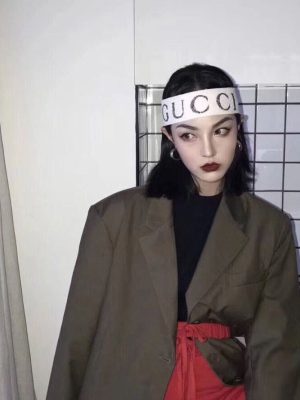 Replica Designer Gucci Sweat-Absorbing Running Hairband