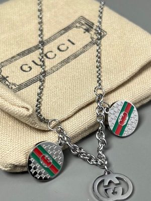 Replica Designer Gucci Titanium Steel Necklace