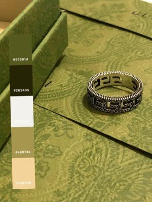 Replica Designer Gucci Vintage Cutout Ring