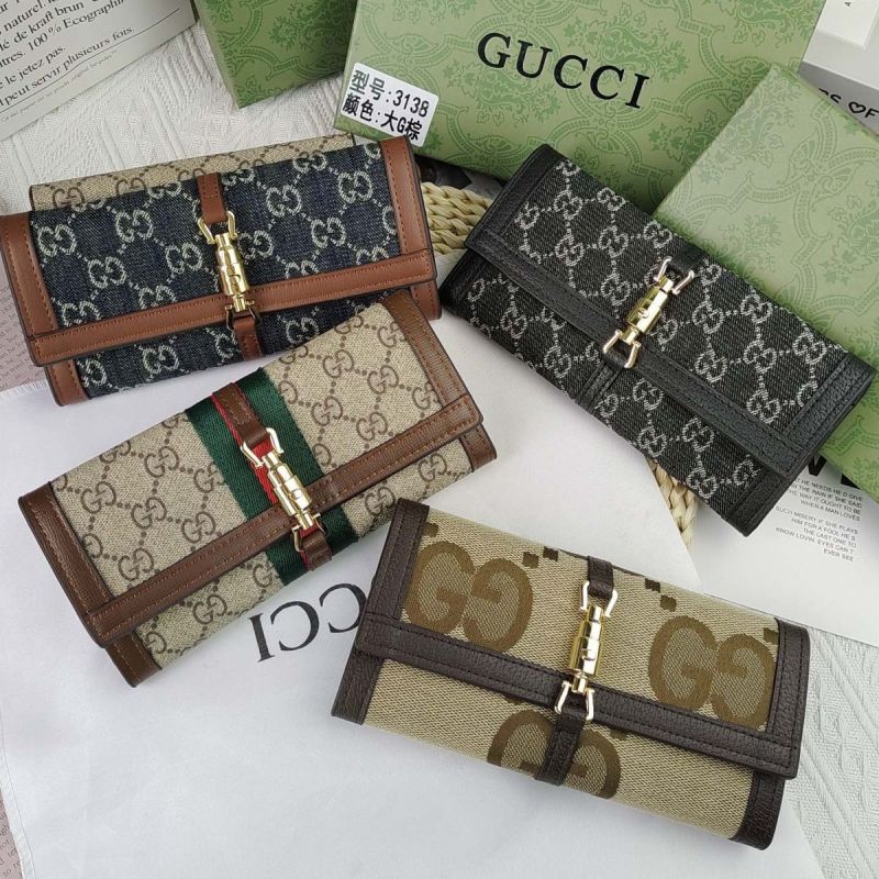 Replica Designer Gucci Vintage Denim Collection Horsebit Clutch Wallet