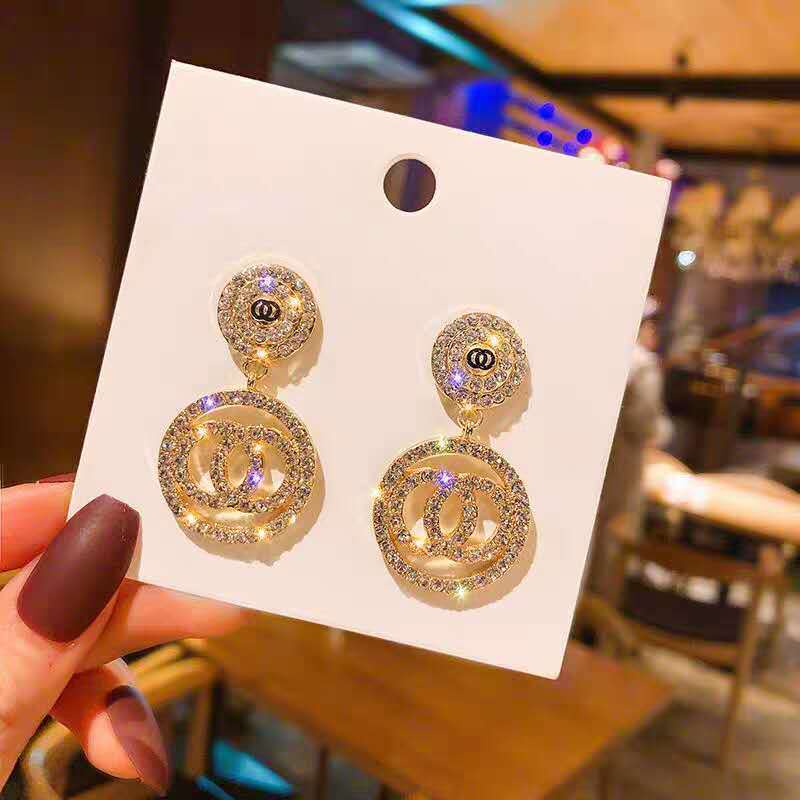 Replica Designer Gucci Women Double C 925 Silver Fashion Earrings
