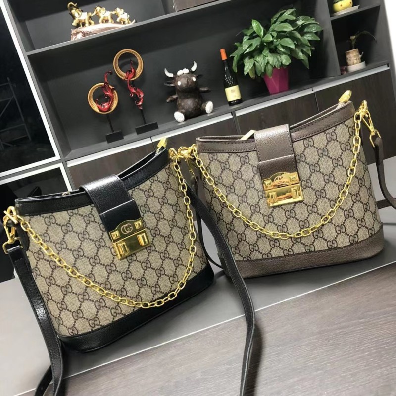 Replica Designer Gucci Women Fashion Commuter Bucket Messenger Bag