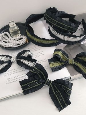 Replica Designer Gucci Women Fashion G Sweet Bow Hairand Hair Accessories
