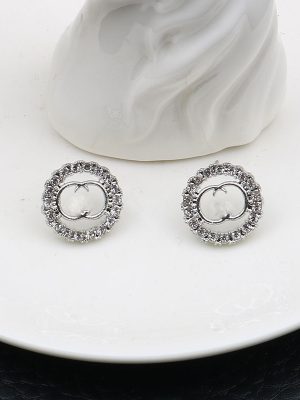 Replica Designer Gucci Women Fashion Simple Geometric Round Earrings