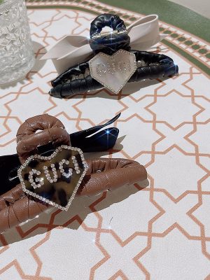 Replica Designer Gucci Women G Love Temperament Hair Grab Clip