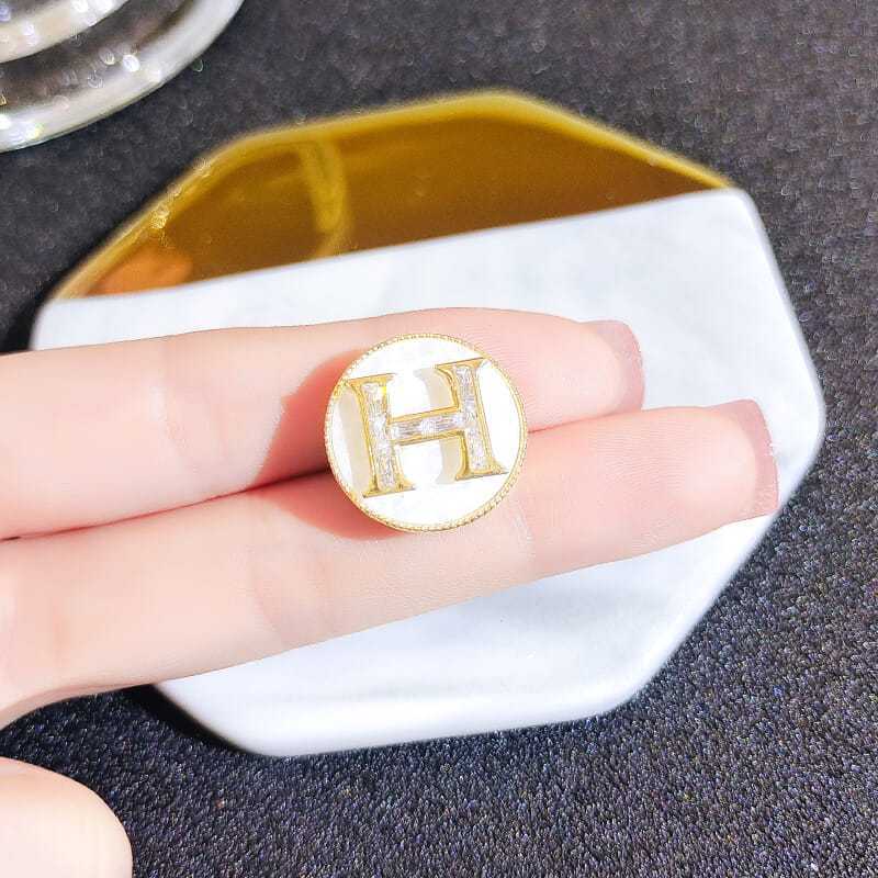 Replica Designer Hermes Fashion H Letter Women Brooch