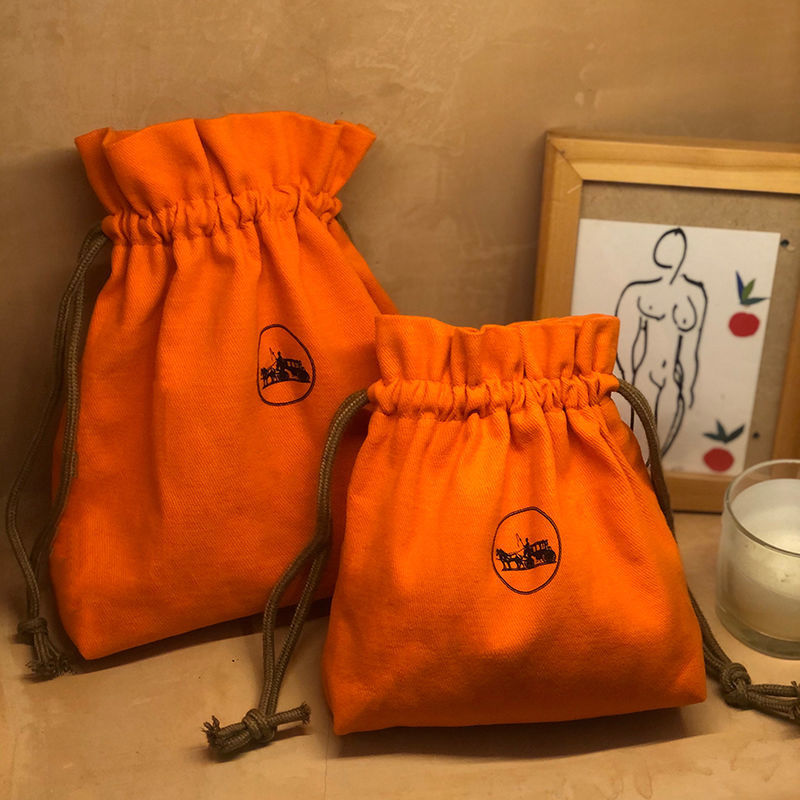 Replica Designer Hermes Women Simple Portable Drawstring Bag