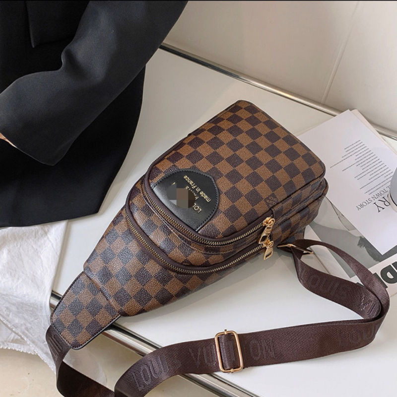 Replica Designer Louis Vuitton Fashion Print Large Capacity Shoulder Bag