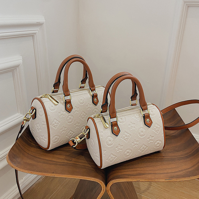 Replica Designer Louis Vuitton Fashion Solid Color Embossed Design Shoulder Bag