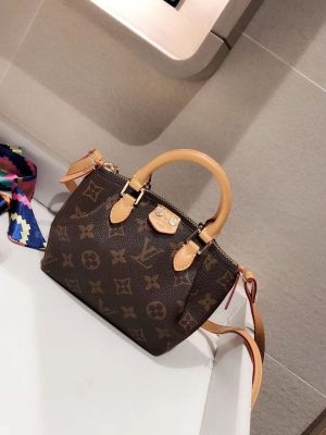 Replica Designer Louis Vuitton Vintage Monogram Print Shoulder Bag