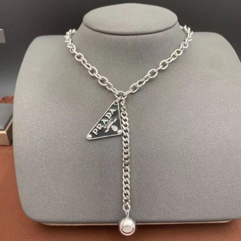 Replica Designer Prada Women Temperament Simple Necklace