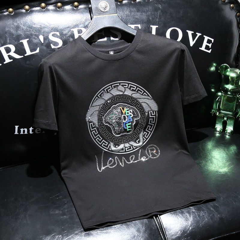 Replica Designer Versace Men'S Casual Short Sleeve T-Shirt
