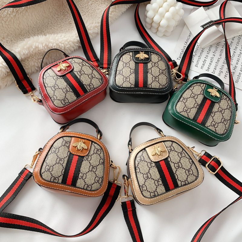 Replica Designer er Gucci Kids Fashion Print Bee Crossbody Bag
