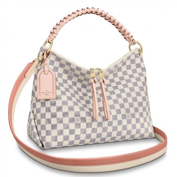 Replica Louis Vuitton Beaubourg Hobo MM Bag Damier Azur N40343 BLV040 For Sale