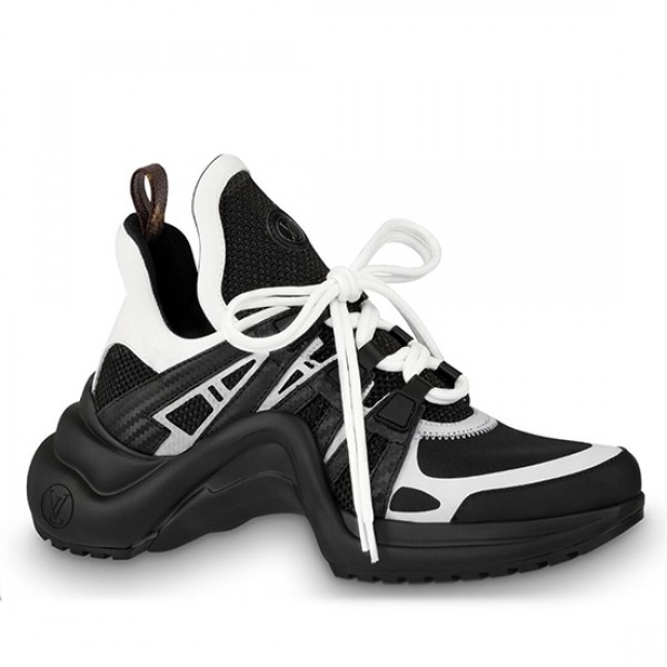 Replica Louis Vuitton Black/White LV Archlight Sneaker For Sale